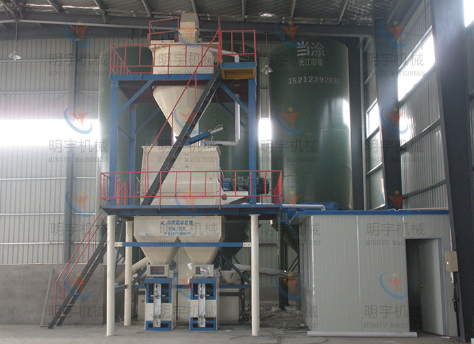 my-80干粉砂漿、膩?zhàn)臃凵a(chǎn)線